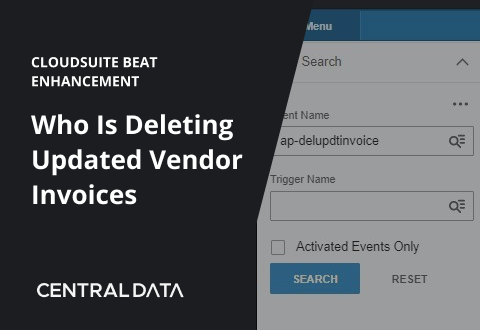 Who Is Deleting Updated Vendor Invoices